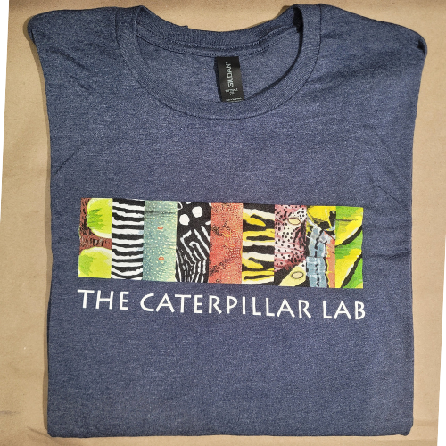 Long Sleeve "The Caterpillar Lab" Logo T-shirt