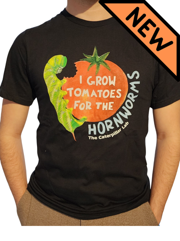 Adult Unisex T-shirt - "I Grow Tomatoes for the Hornworms"