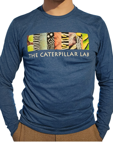 Long Sleeve "The Caterpillar Lab" Logo T-shirt